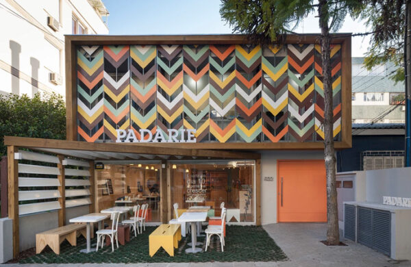 Padarie Design cafenea Brazilia. Idei design interior cafenele.
