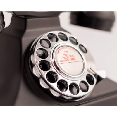 Replica decorativa telefon retro R200 platan rotativ.
