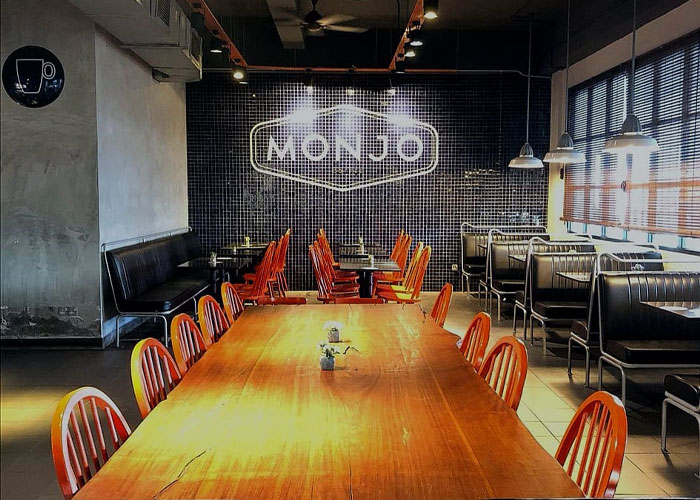 Monjo Coffee Malaysia interior
